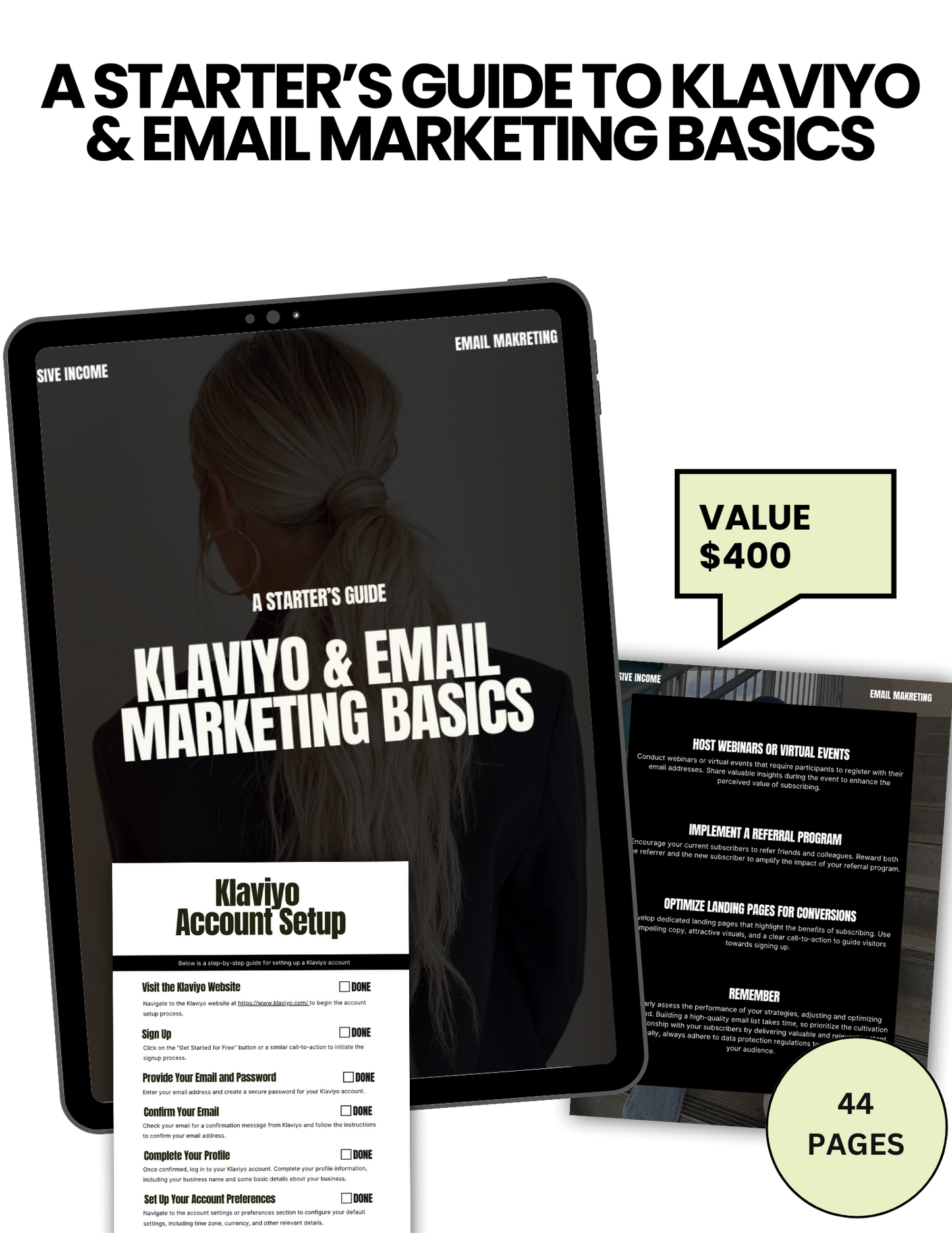 5 PRODUCT BUNDLE - The Online Business Kickstart Bundle